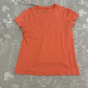 Madison Studio Orange Short-Sleeve Crewneck Tee